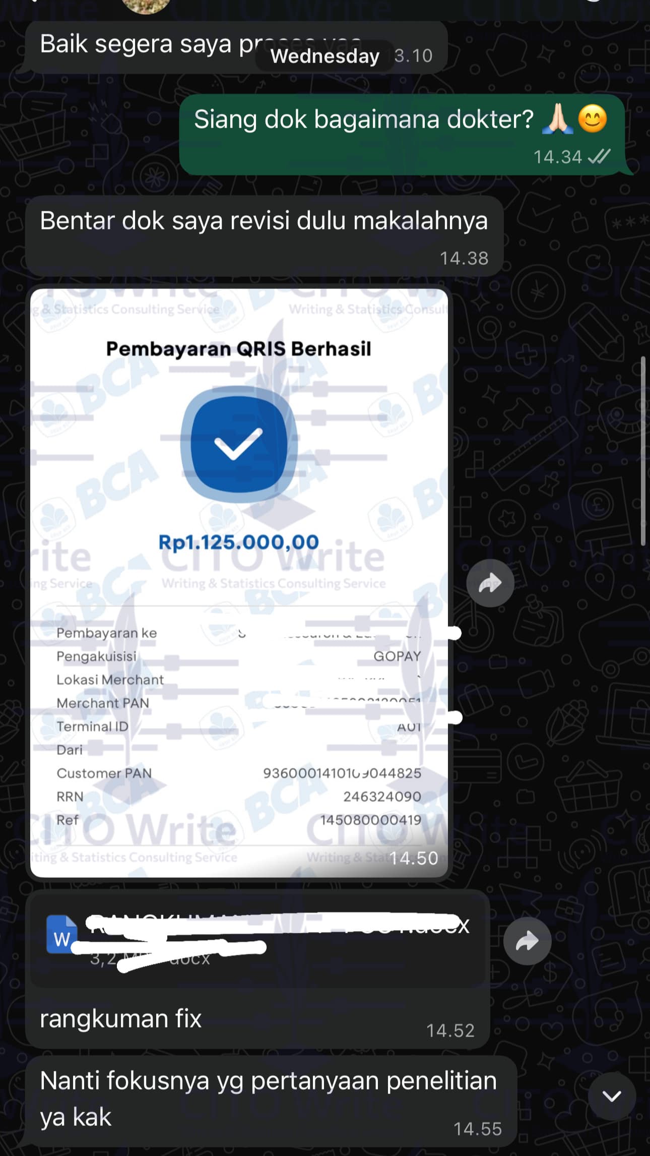 Project oleh dr. R 
